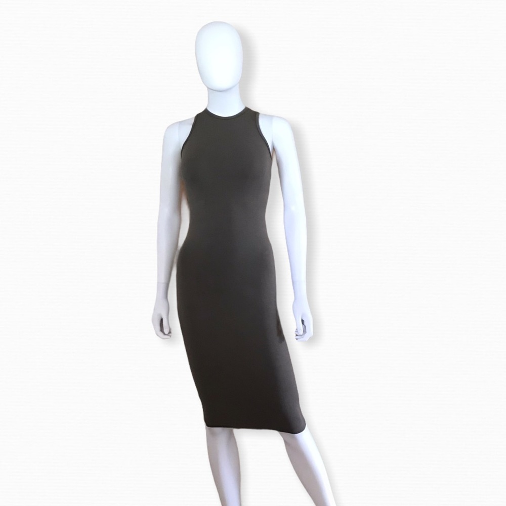 LAmade Taupe Bodycon Dress, S